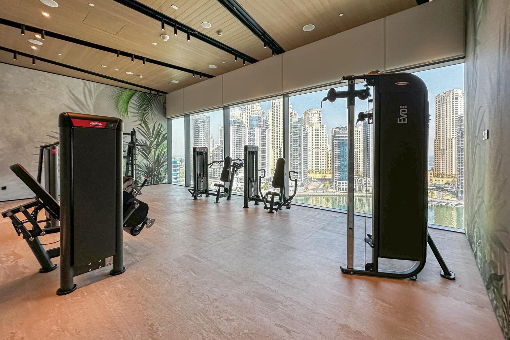 Апартаменти Modern 2Br High Floor Haven In Vida Dubai Marina Екстер'єр фото
