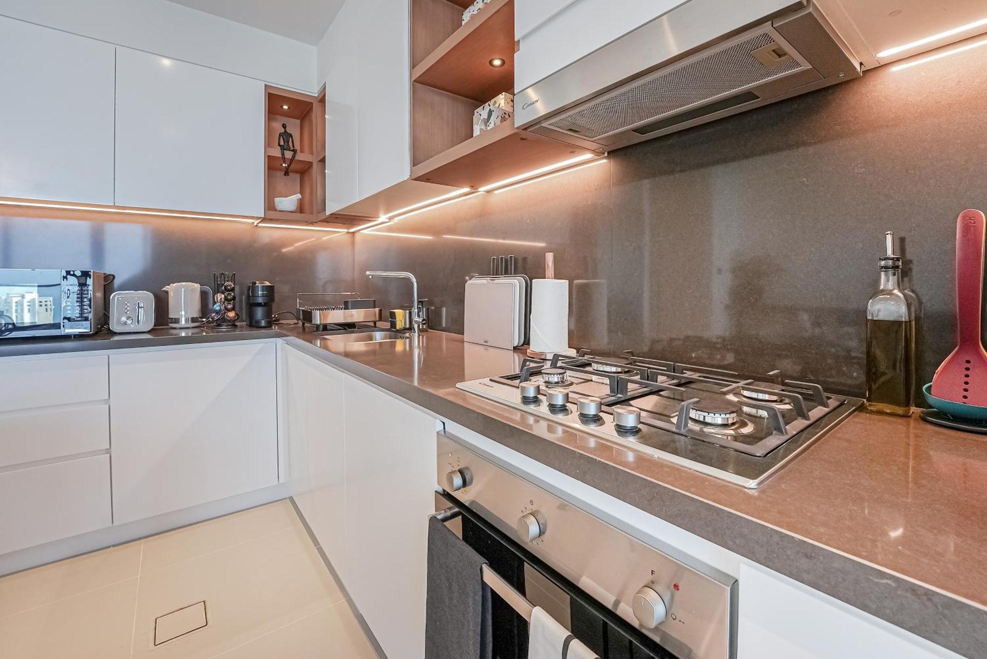 Апартаменти Modern 2Br High Floor Haven In Vida Dubai Marina Екстер'єр фото